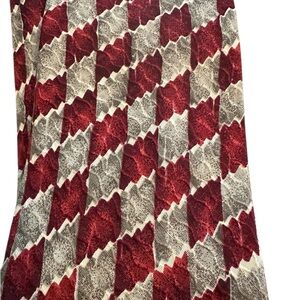 Ermenegildo Zegna Silk Tie Burgundy